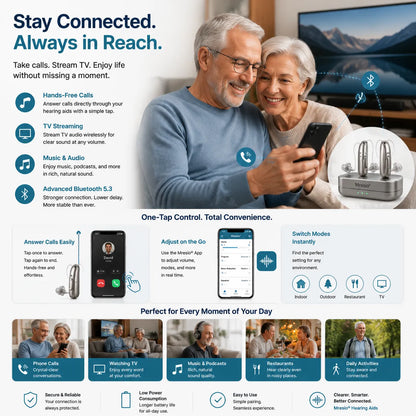 🔥 Last Day! Mresio® Smart Bluetooth Hearing Aids — Hear Clearly, Stay Connected & Enjoy Every Moment Before Price Goes Up