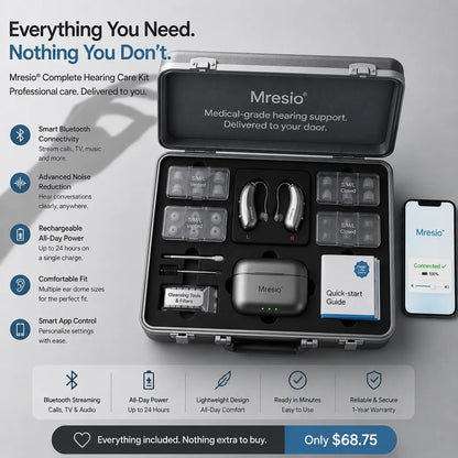 🔥 Last Day! Mresio® Smart Bluetooth Hearing Aids — Hear Clearly, Stay Connected & Enjoy Every Moment Before Price Goes Up