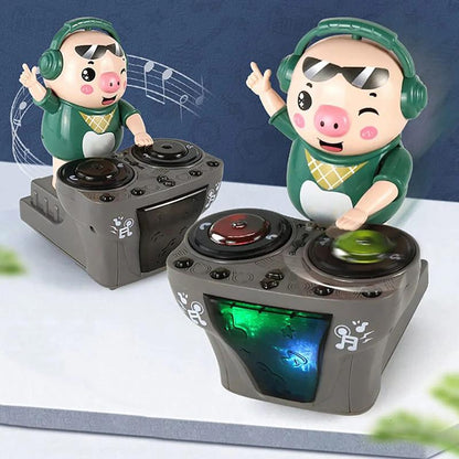 Soulora™ 🐷🎶✨DJ Piggy Swinging Music Toy